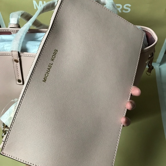 🌹🌸mk drawstring tote/shoulder bag/large - Picture 2 of 8